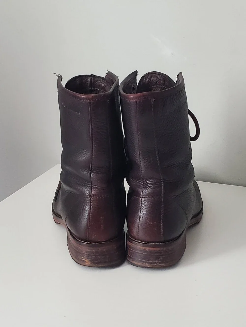 Wolverine Women's Leather Rosie Packer Style Brown Boots Size 9.5